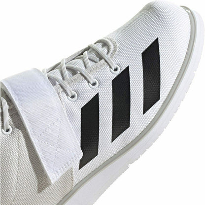 adidas Powerlift 4 Mens Weightlifting Shoes - White - Start Fitness