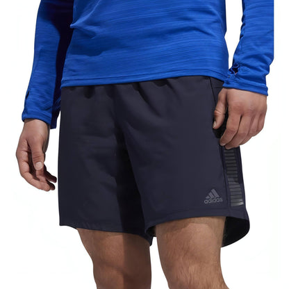 adidas Saturday Rise Up N Run Mens Running Shorts - Blue - Start Fitness