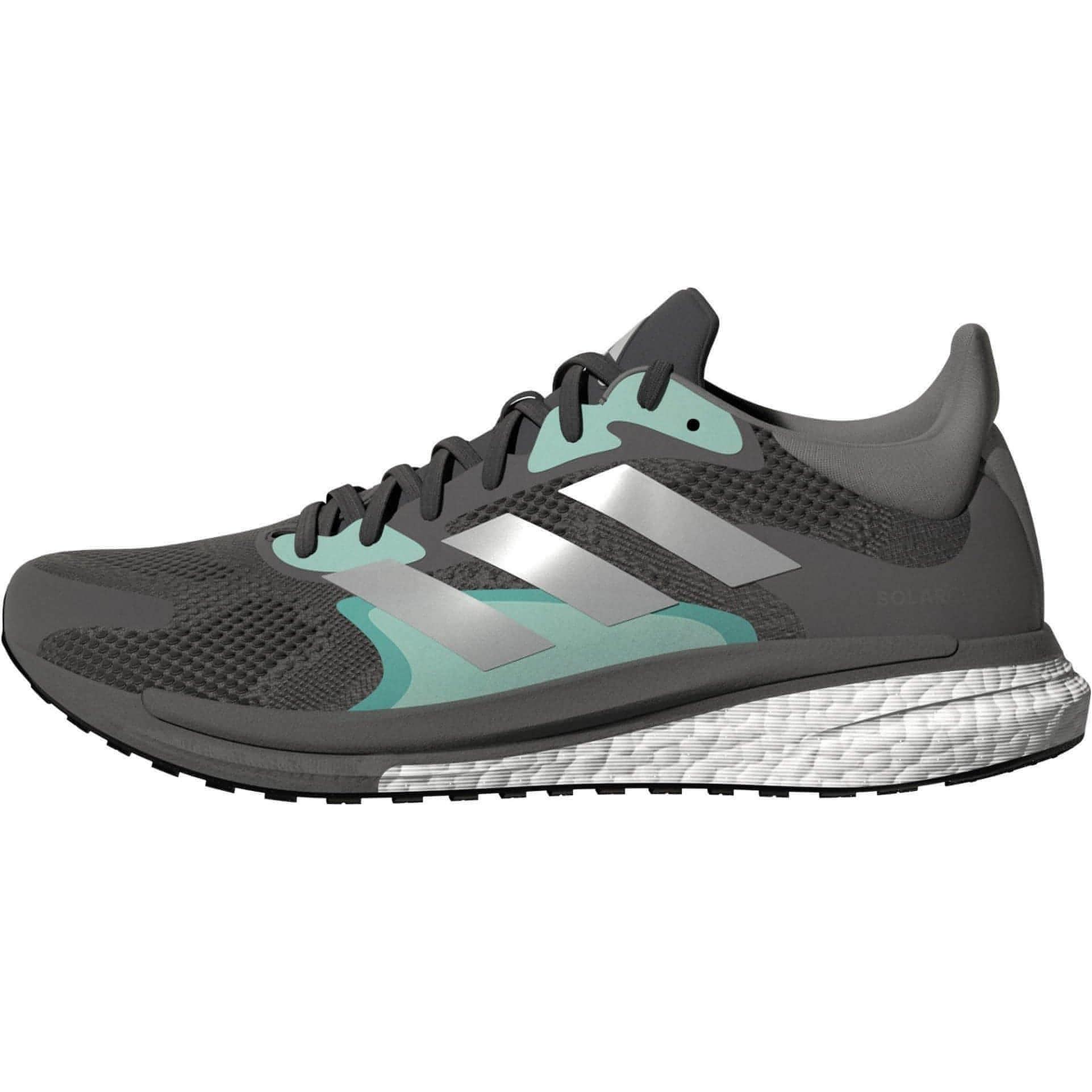 adidas Solar Charge Womens Running Shoes - Grey - Start Fitness