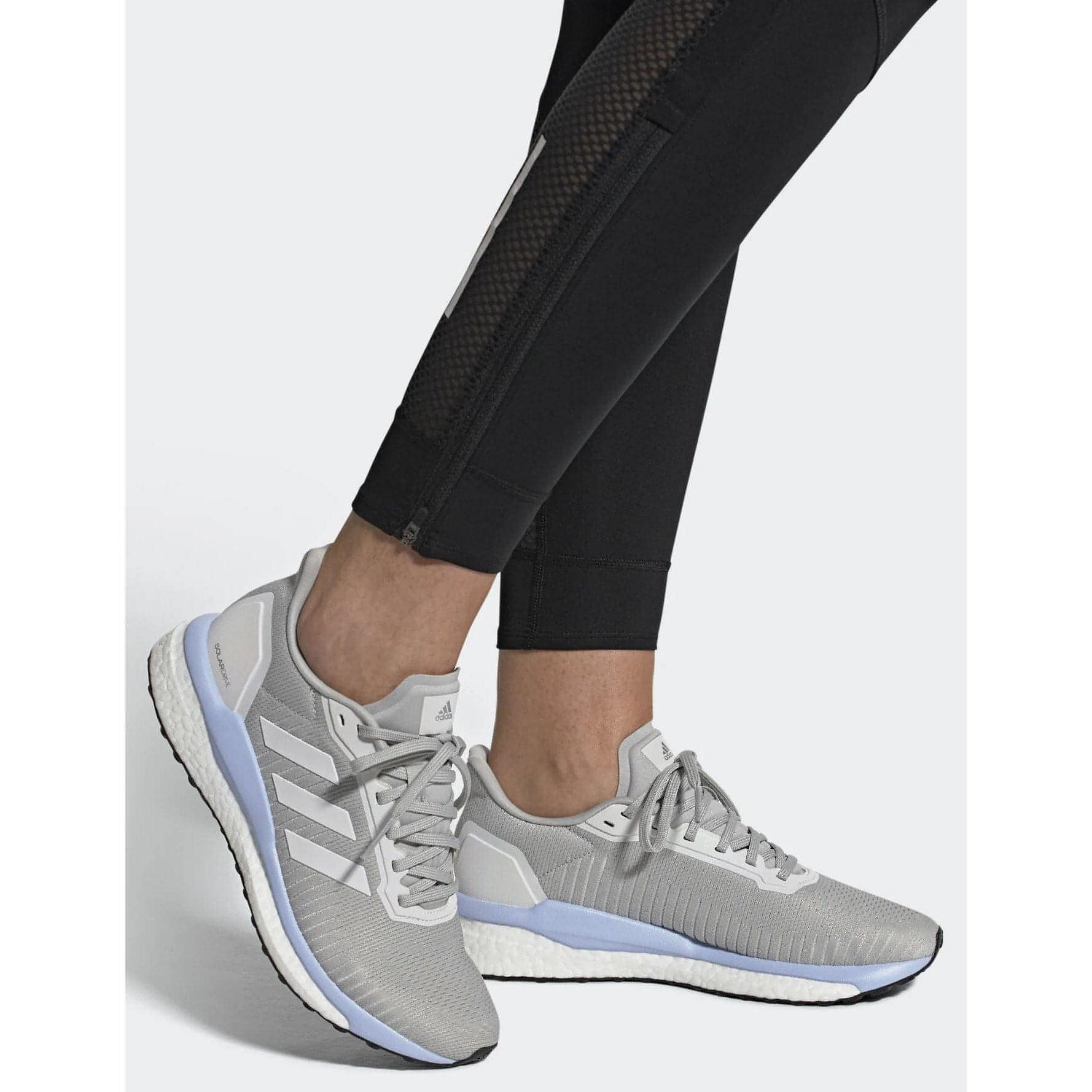 adidas Solar Drive 19 Boost Womens Running Shoes - Grey – Start Fitness