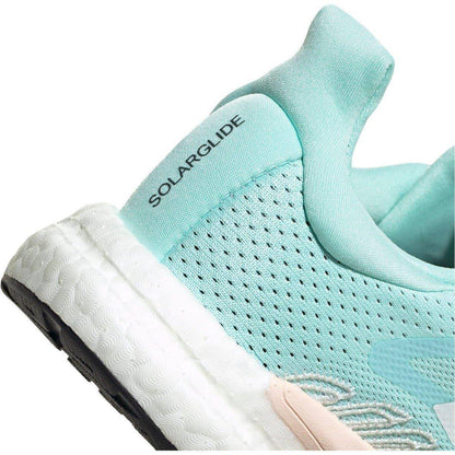 adidas Solar Glide 3 Boost Womens Running Shoes - Green - Start Fitness
