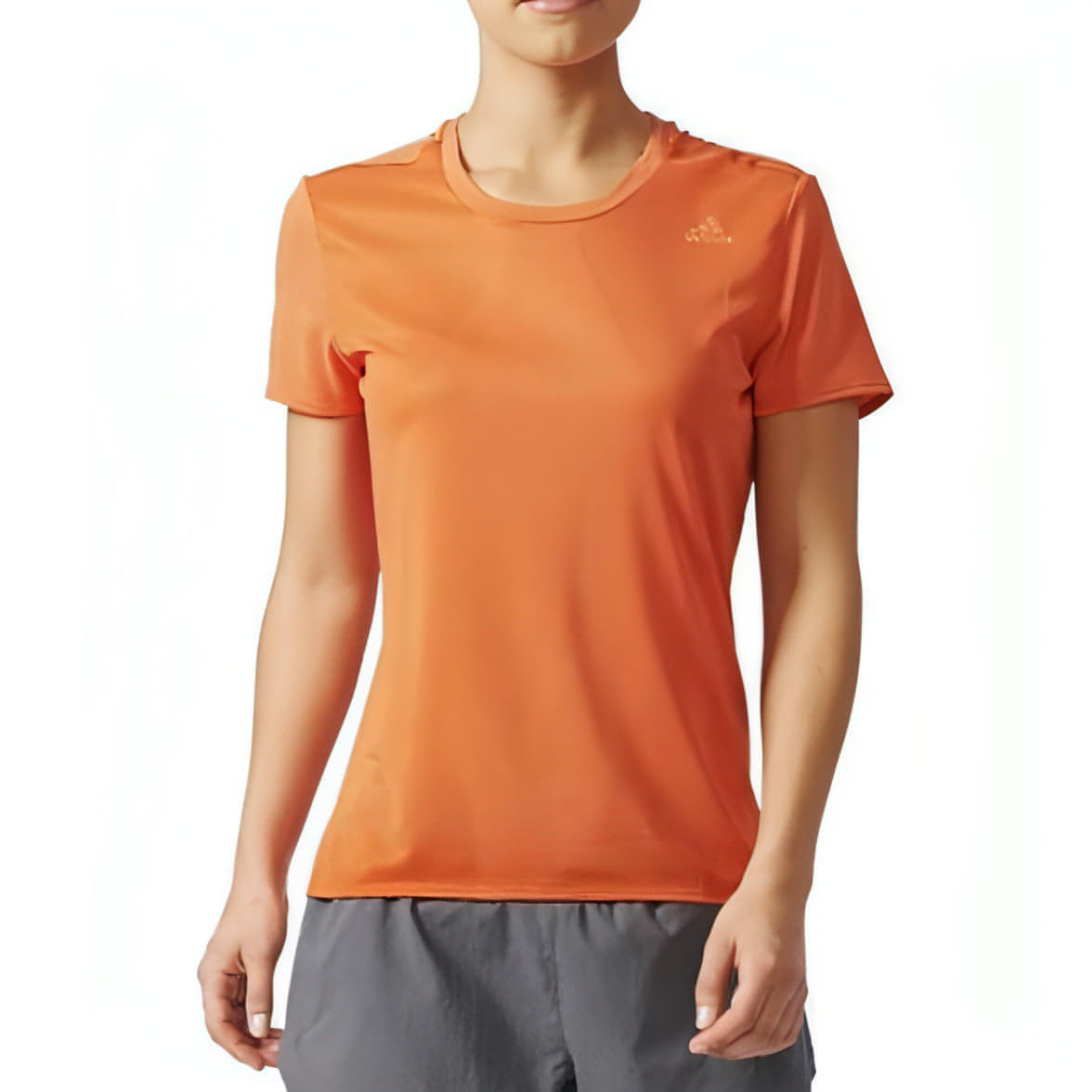 adidas Supernova Short Sleeve Womens Running Top - Orange - Start Fitness