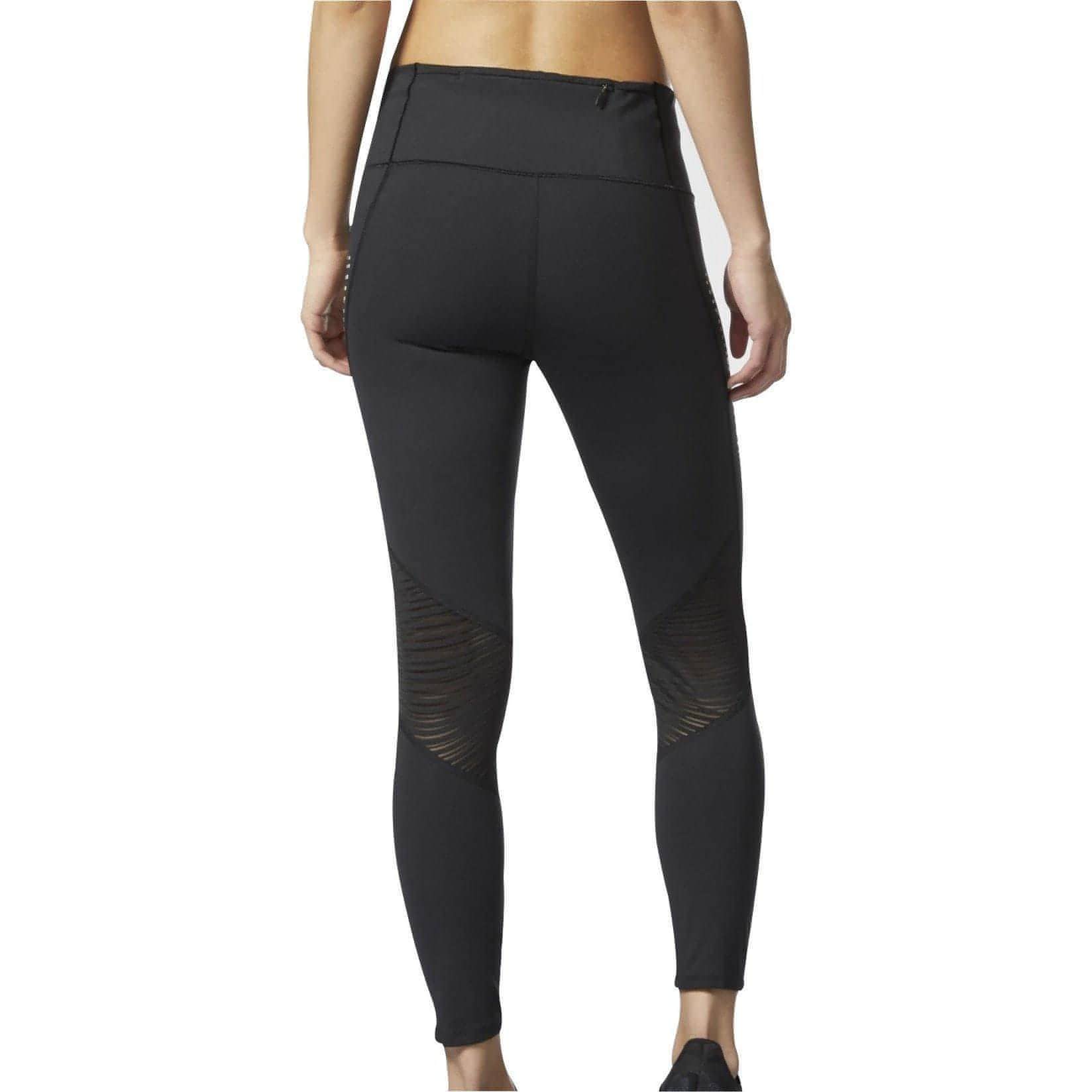 adidas Supernova Womens 7/8 Printed Running Tights - Black - Start Fitness