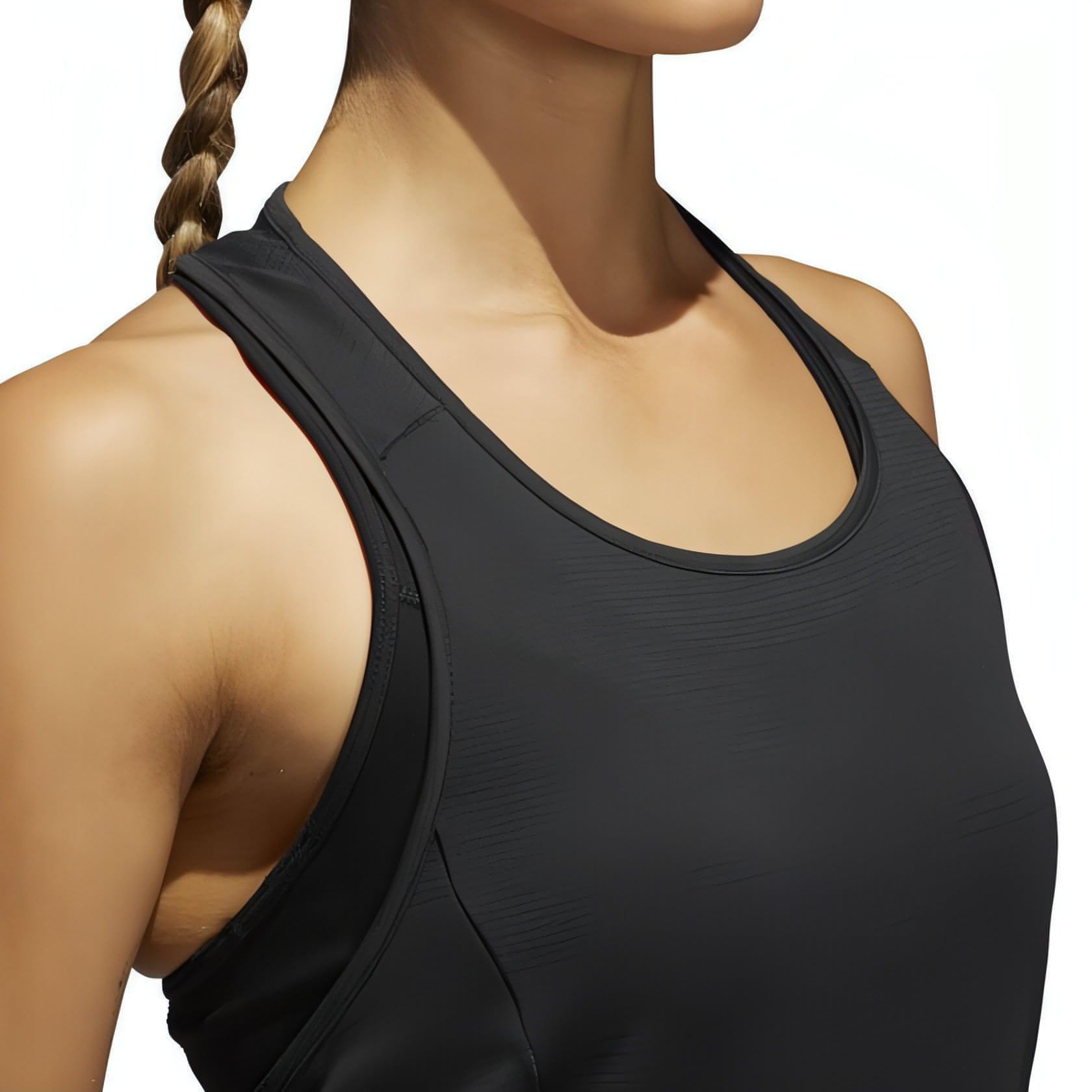 adidas Supernova Womens Running Vest Tank Top - Black - Start Fitness