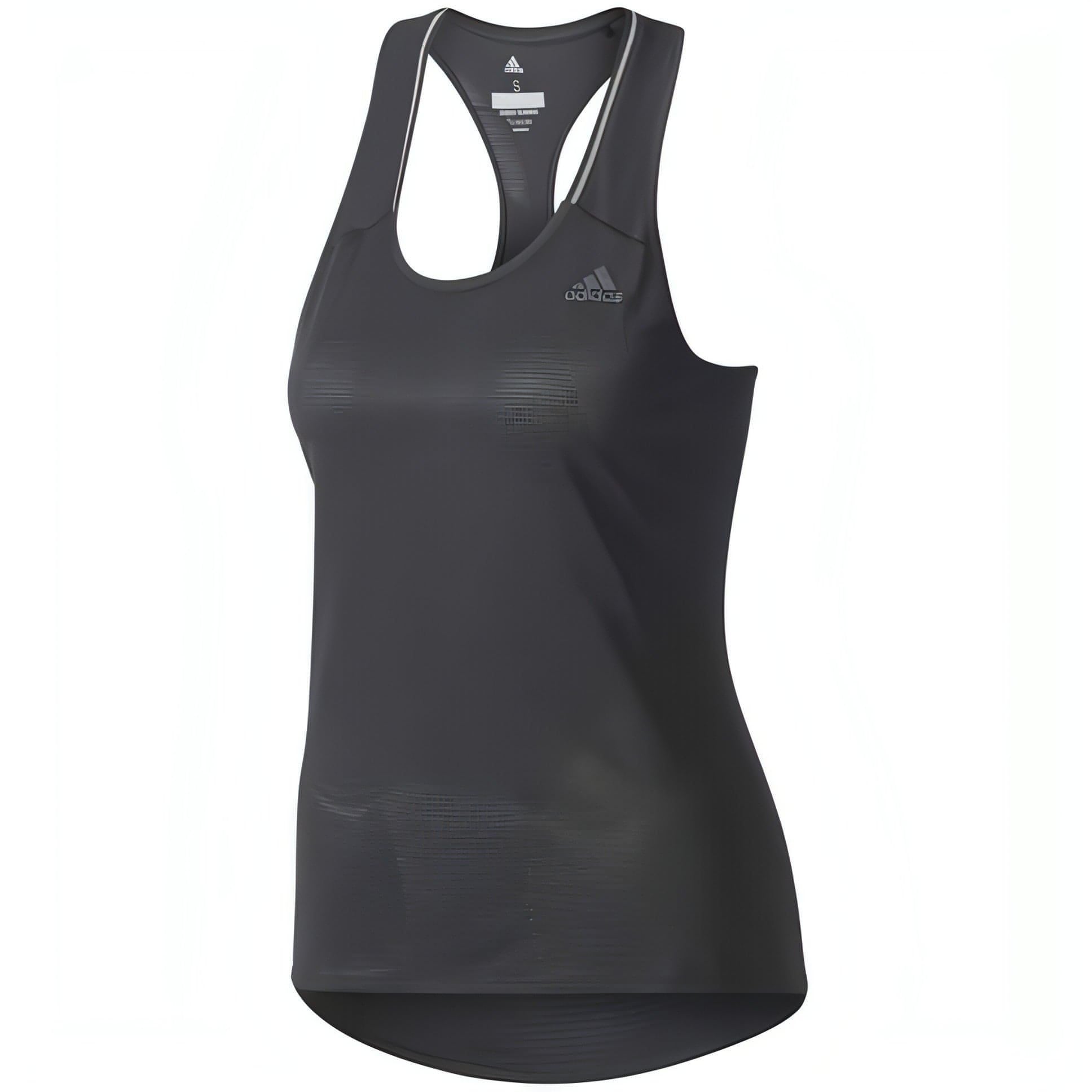 adidas Supernova Womens Running Vest Tank Top - Black - Start Fitness