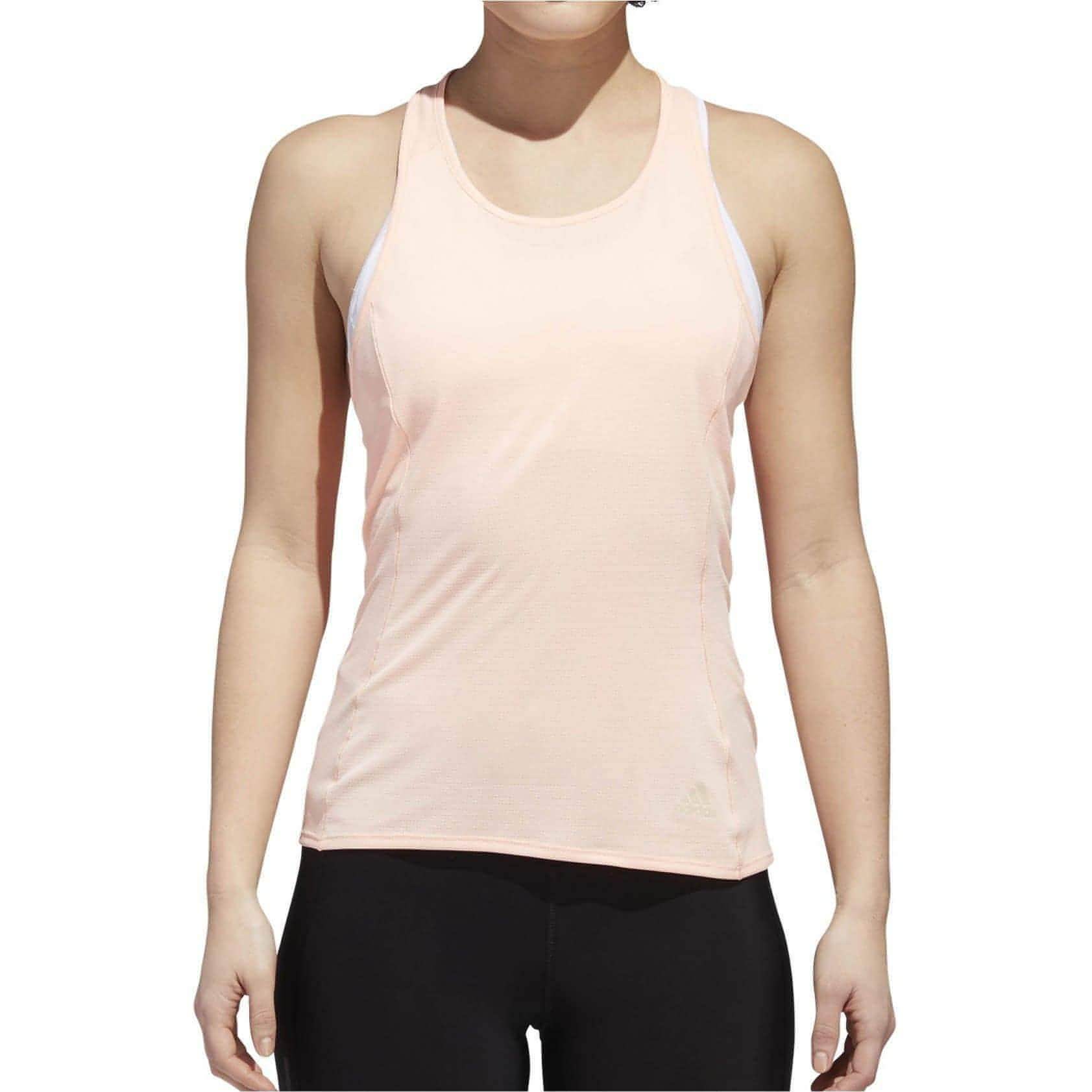 adidas Supernova Womens Running Vest Tank Top - Pink - Start Fitness