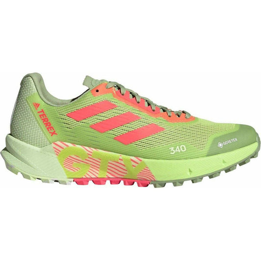 adidas Terrex Agravic Flow 2 GTX Mens Trail Running Shoes - Yellow - Start Fitness