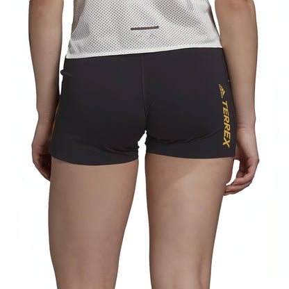 adidas Terrex Parley Agravic Womens Trail Running Short Tights - Black - Start Fitness