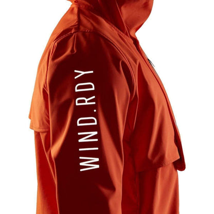 adidas Wind.RDY Mens Running Jacket - Orange - Start Fitness