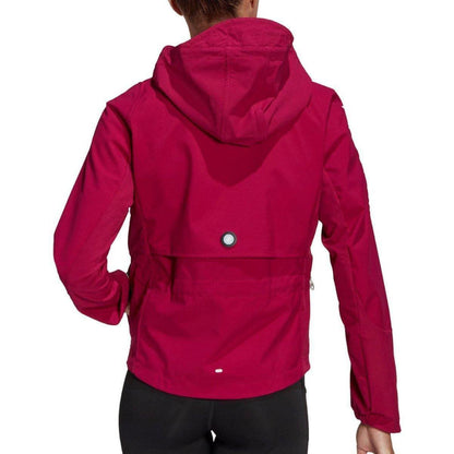 adidas Wind.RDY Womens Running Jacket - Pink - Start Fitness
