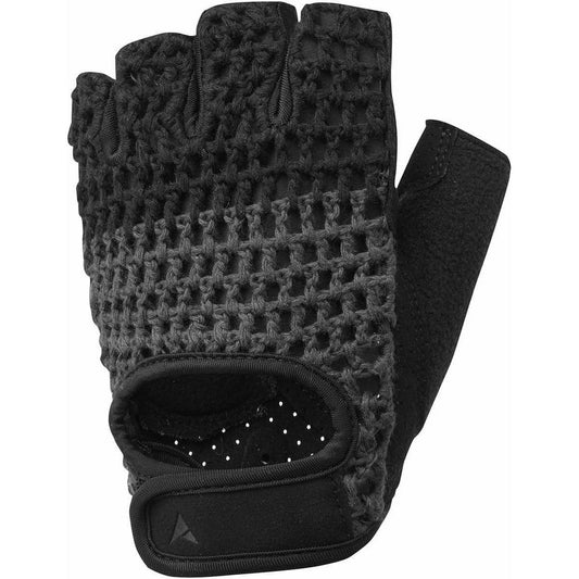 Altura Crochet Fingerless Cycling Gloves - Grey - Start Fitness
