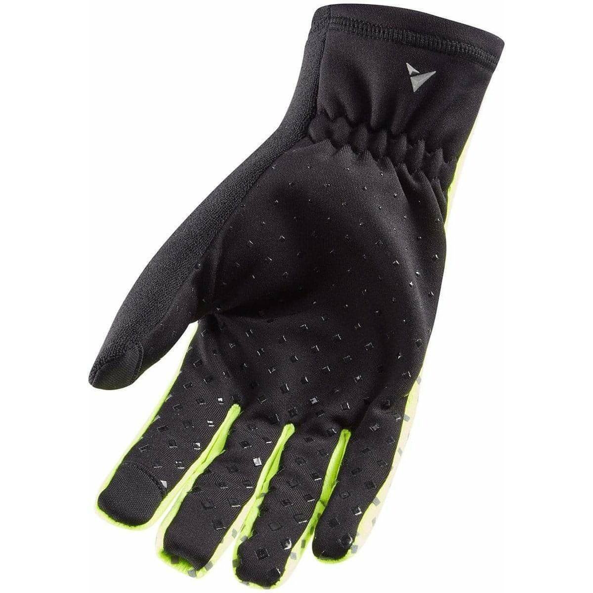 Altura Fleece Windproof Nightvision Full Finger Cycling Gloves - Yellow - Start Fitness