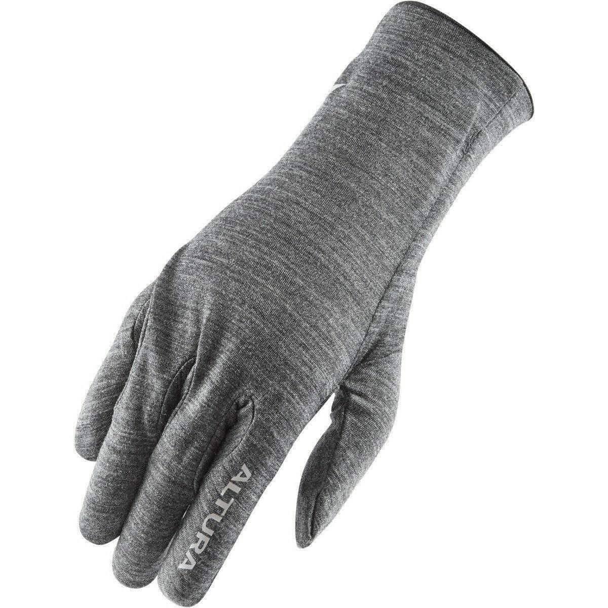Altura Merino Liner Full Finger Cycling Gloves - Grey 5034948142589 - Start Fitness