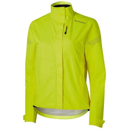 Altura Nevis Nightvision Womens Cycling Jacket - Yellow - Start Fitness