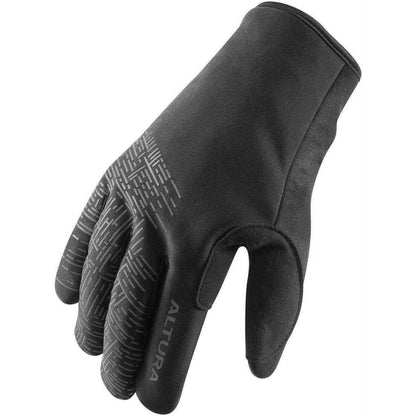 Altura Polartec Waterproof Full Finger Cycling Gloves - Black 5034948142343 - Start Fitness