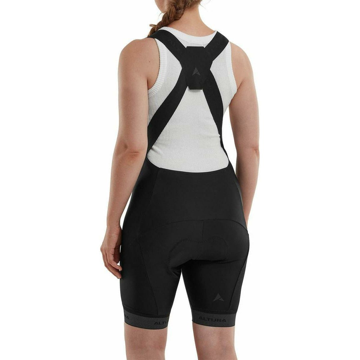 Altura Progel Plus Cargo Womens Cycling Bib Shorts - Black - Start Fitness