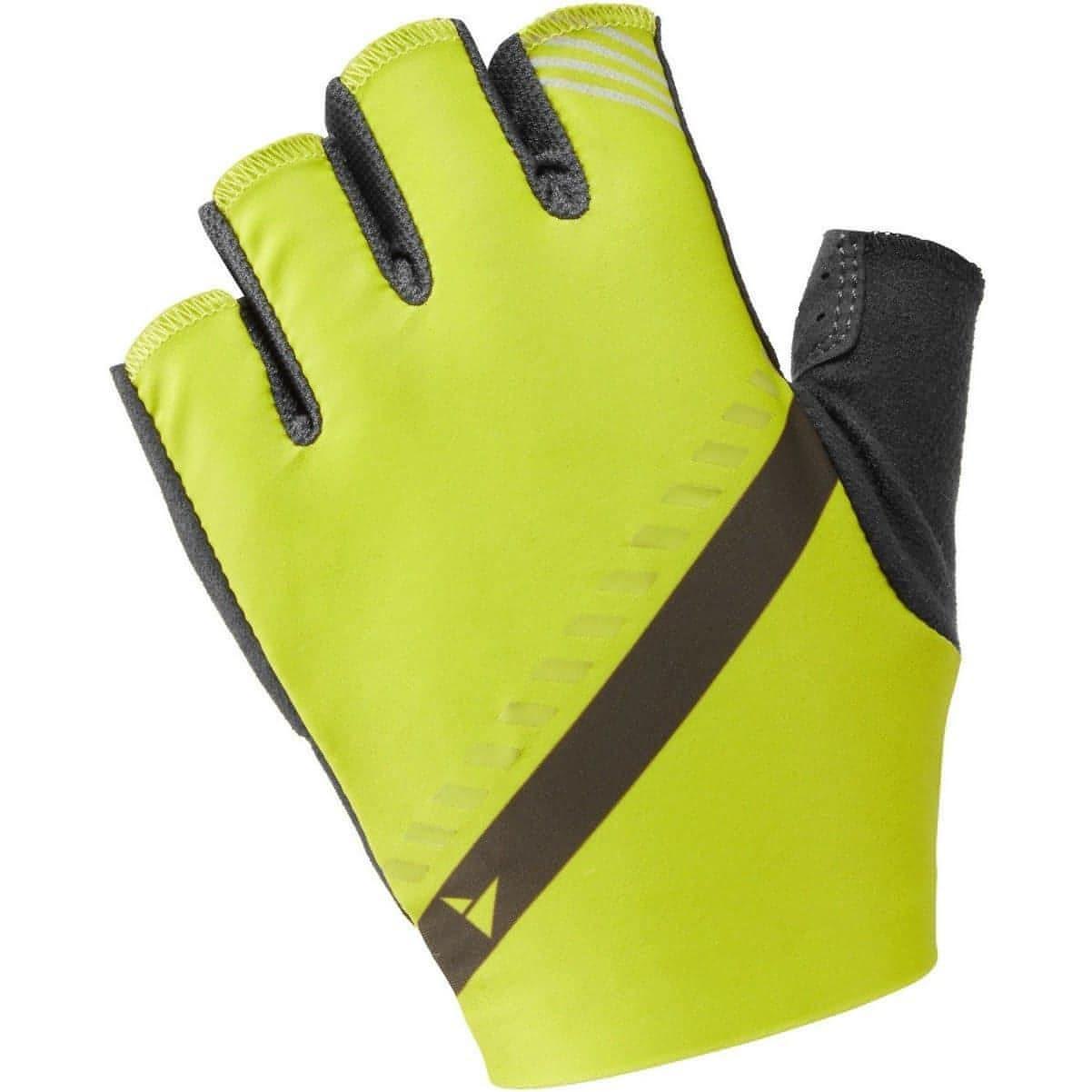 Altura ProGel Road Fingerless Cycling Gloves - Yellow - Start Fitness