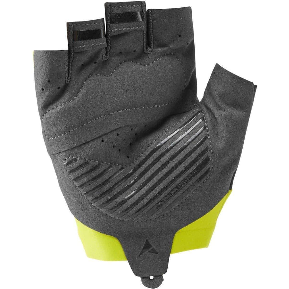 Altura ProGel Road Fingerless Cycling Gloves - Yellow - Start Fitness