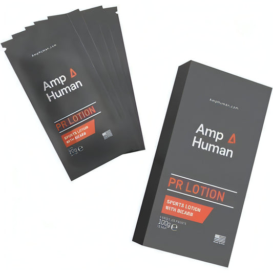 AMP Human PR Sports Lotion 5x On The Go Packets 850014080112 - Start Fitness