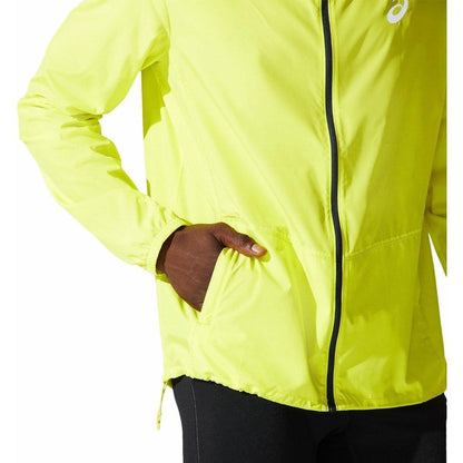 Asics Core Mens Running Jacket - Yellow - Start Fitness