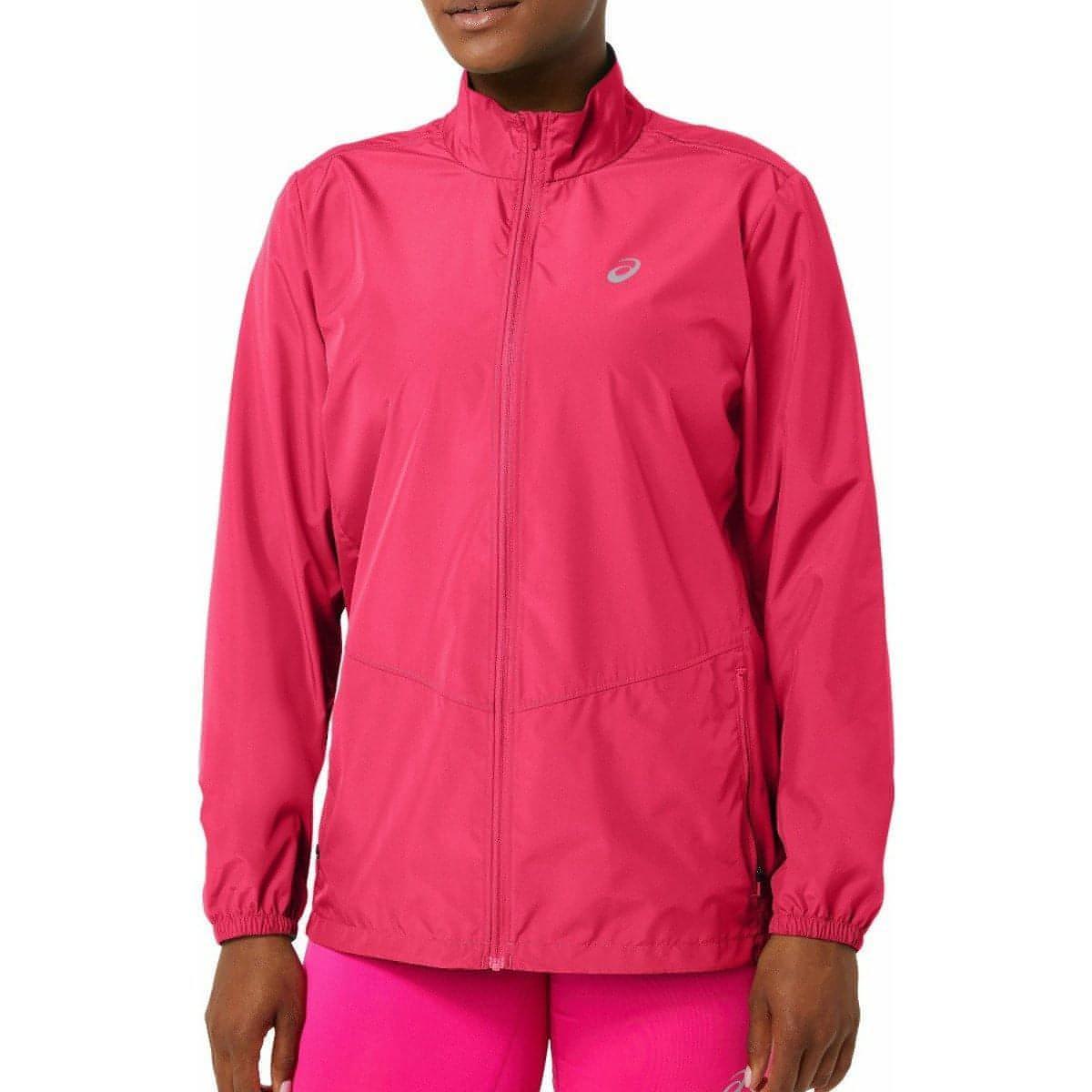 Asics Core Womens Running Jacket - Pink - Start Fitness