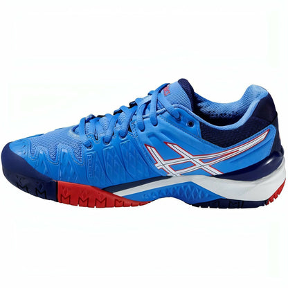 Asics Gel Resolution 6 Womens Indoor Court Shoes - Blue - Start Fitness