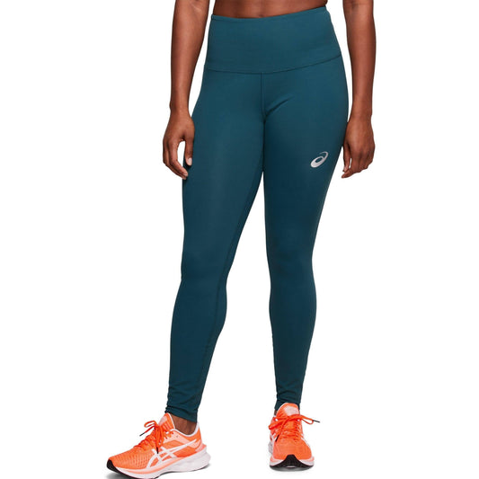 Asics High Waist 2 Womens Long Running Tights - Blue - Start Fitness