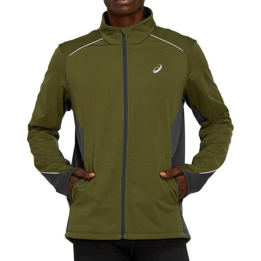 Asics Lite-Show Winter Mens Running Jacket - Green - Start Fitness