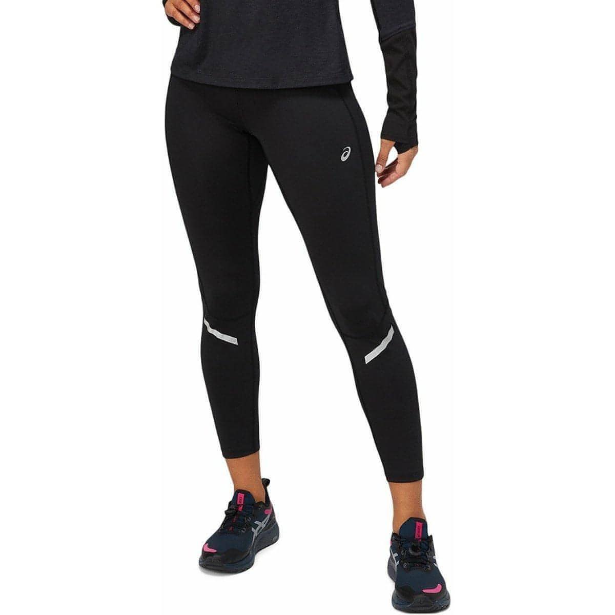 Asics Lite-Show Womens Running Tights -Black - Start Fitness