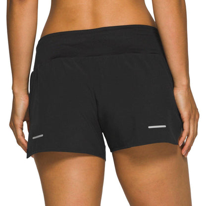 Asics Road 3.5 Inch Womens Running Shorts - Black - Start Fitness
