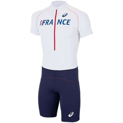 Asics Track And Field Inner Muscle Mens Racing Suit - White - Start Fitness