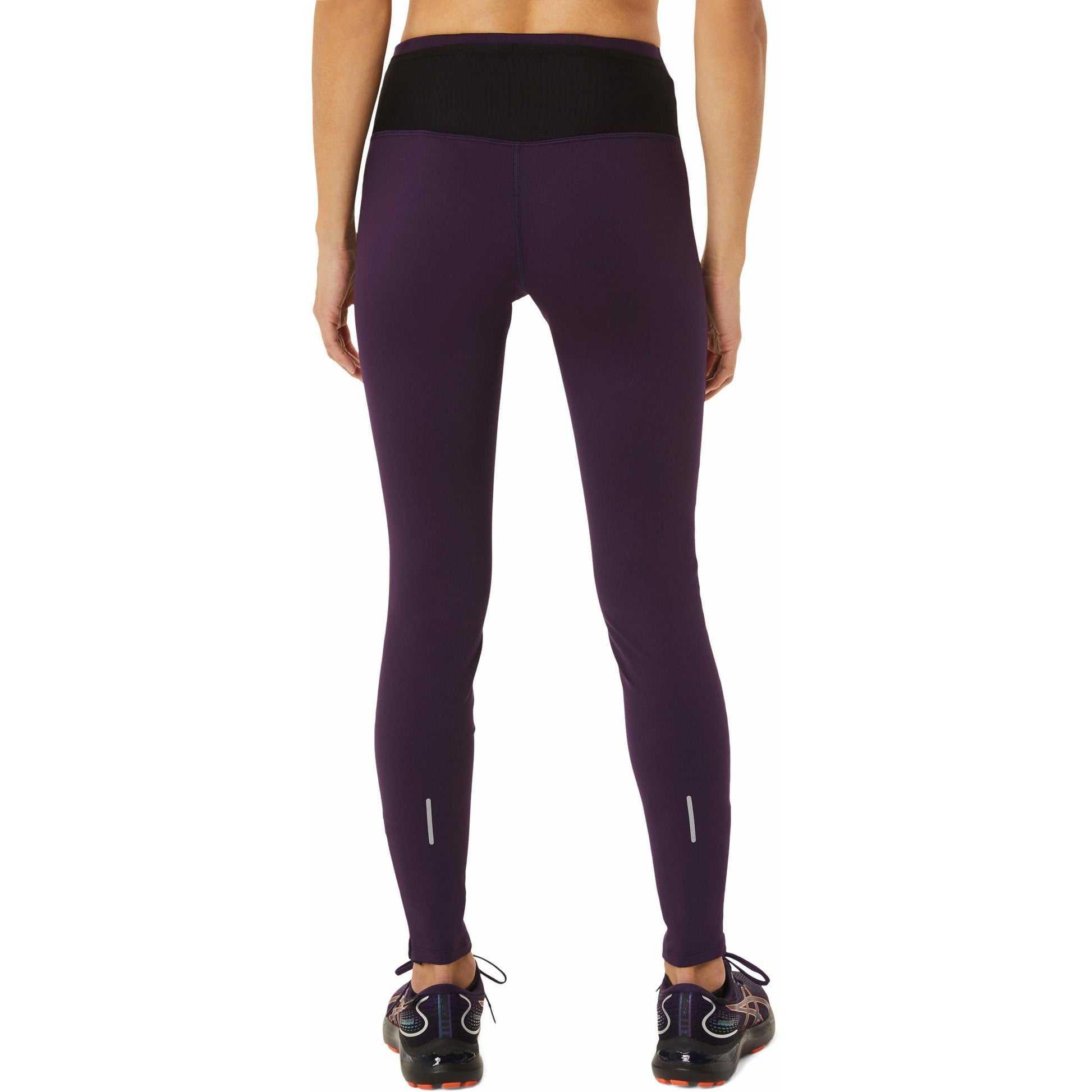 Asics Winter Womens Long Running Tights - Purple