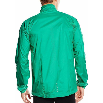 Asics Woven Mens Running Jacket - Green - Start Fitness