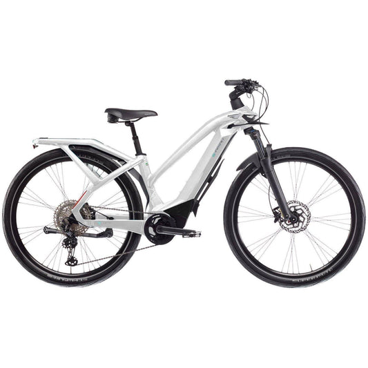 Bianchi E-Omnia T Type L XT Electric Hybrid Bike 2021 - White - Start Fitness
