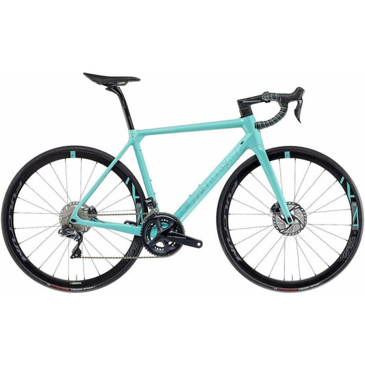 Bianchi Specialissima Disc Ultegra Di2 Carbon Road Bike 2022 - Celeste - Start Fitness