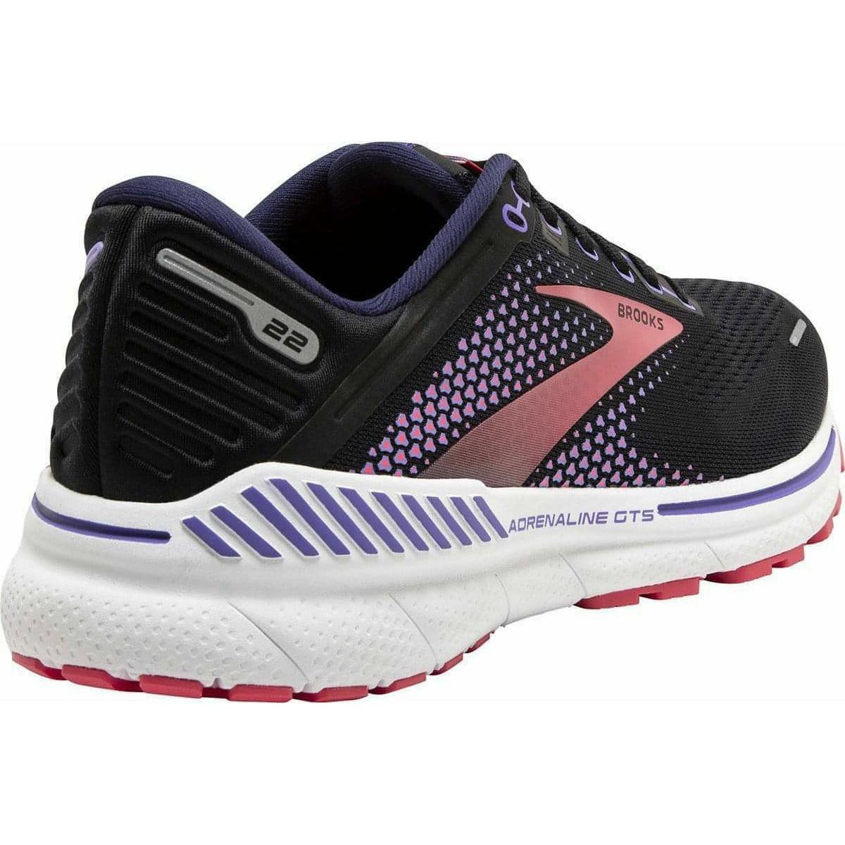 Brooks Adrenaline GTS 22 Womens Running Shoes - Black