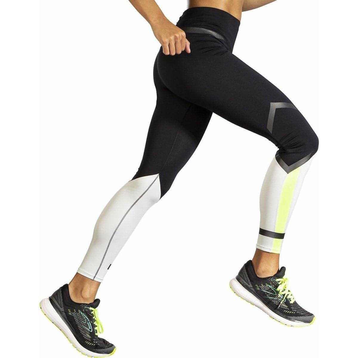 Brooks Carbonite Womens Long Running Tights - Black – Start Fitness