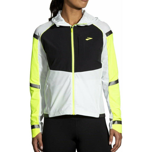 Brooks Carbonite Womens Running Jacket - Grey 190340923975 - Start Fitness