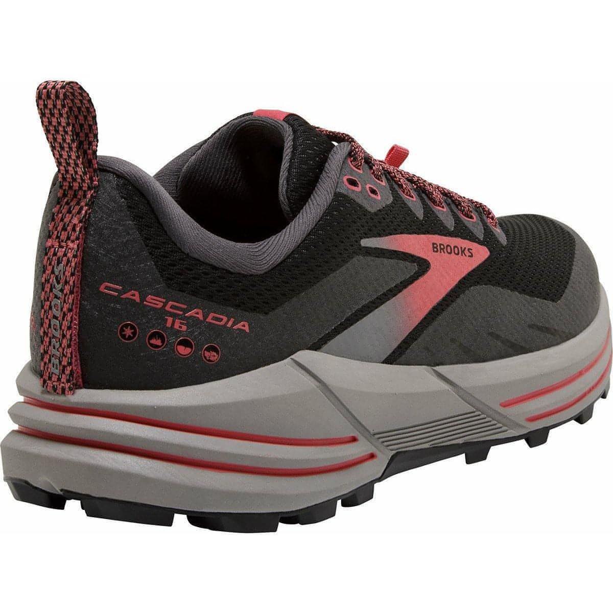 Brooks Cascadia 16 GTX Womens Trail Running Shoes - Black - Start Fitness