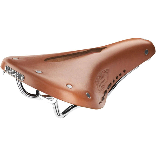 Brooks England B17 Carved Womens Short Saddle - Honey 831273006303 - Start Fitness