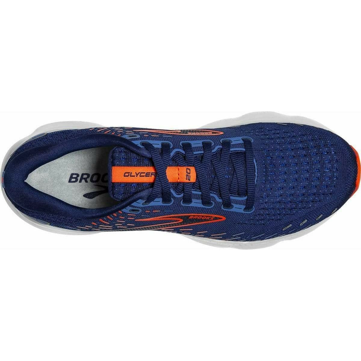Brooks Glycerin 20 Mens Running Shoes - Blue - Start Fitness