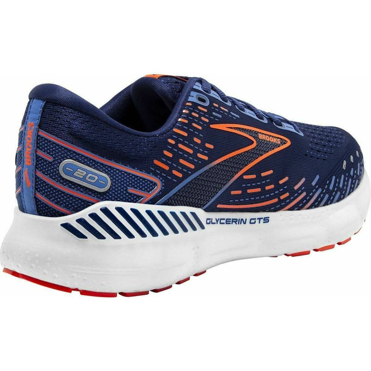 Brooks Glycerin GTS 20 Mens Running Shoes - Blue - Start Fitness