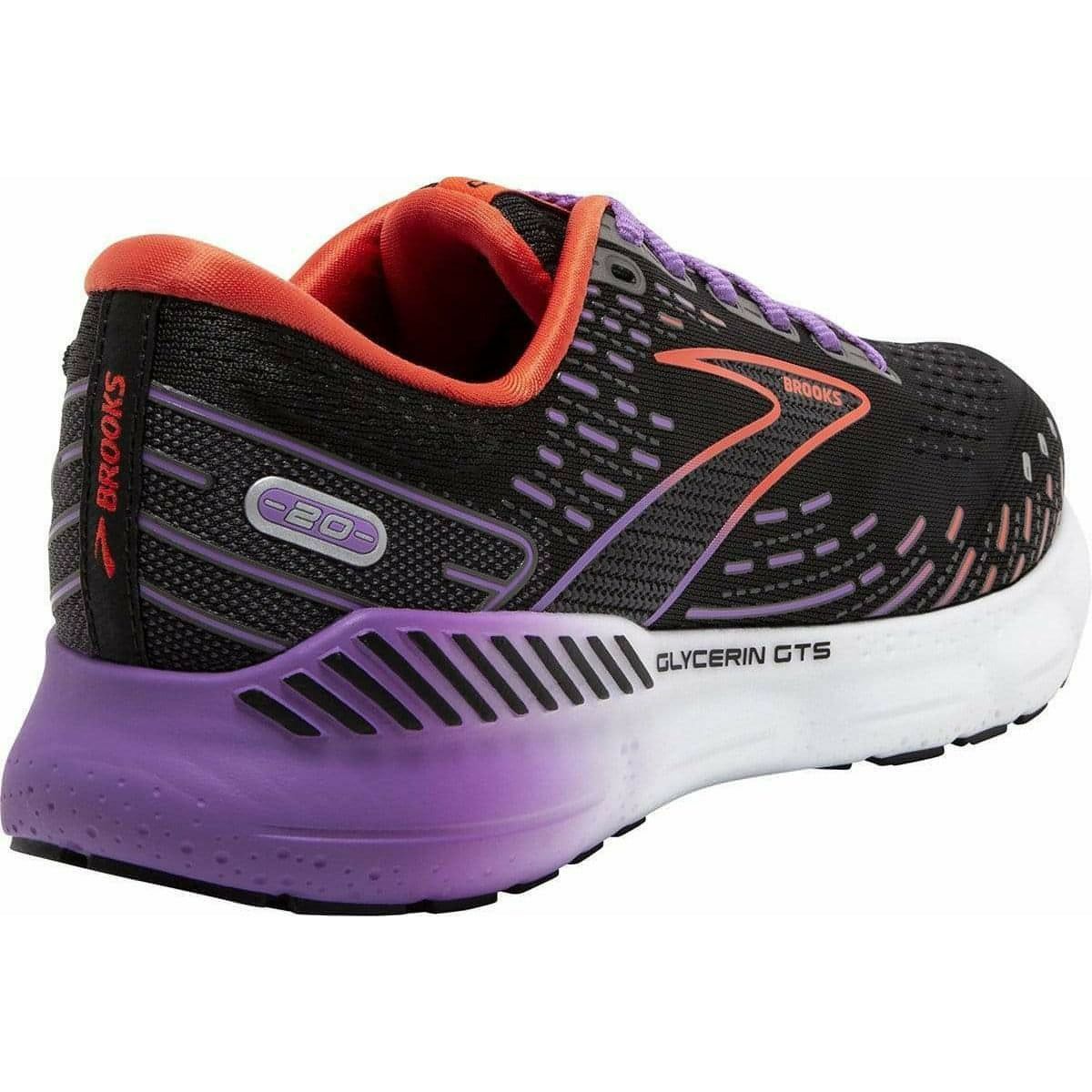 Brooks Glycerin GTS 20 Womens Running Shoes - Black - Start Fitness