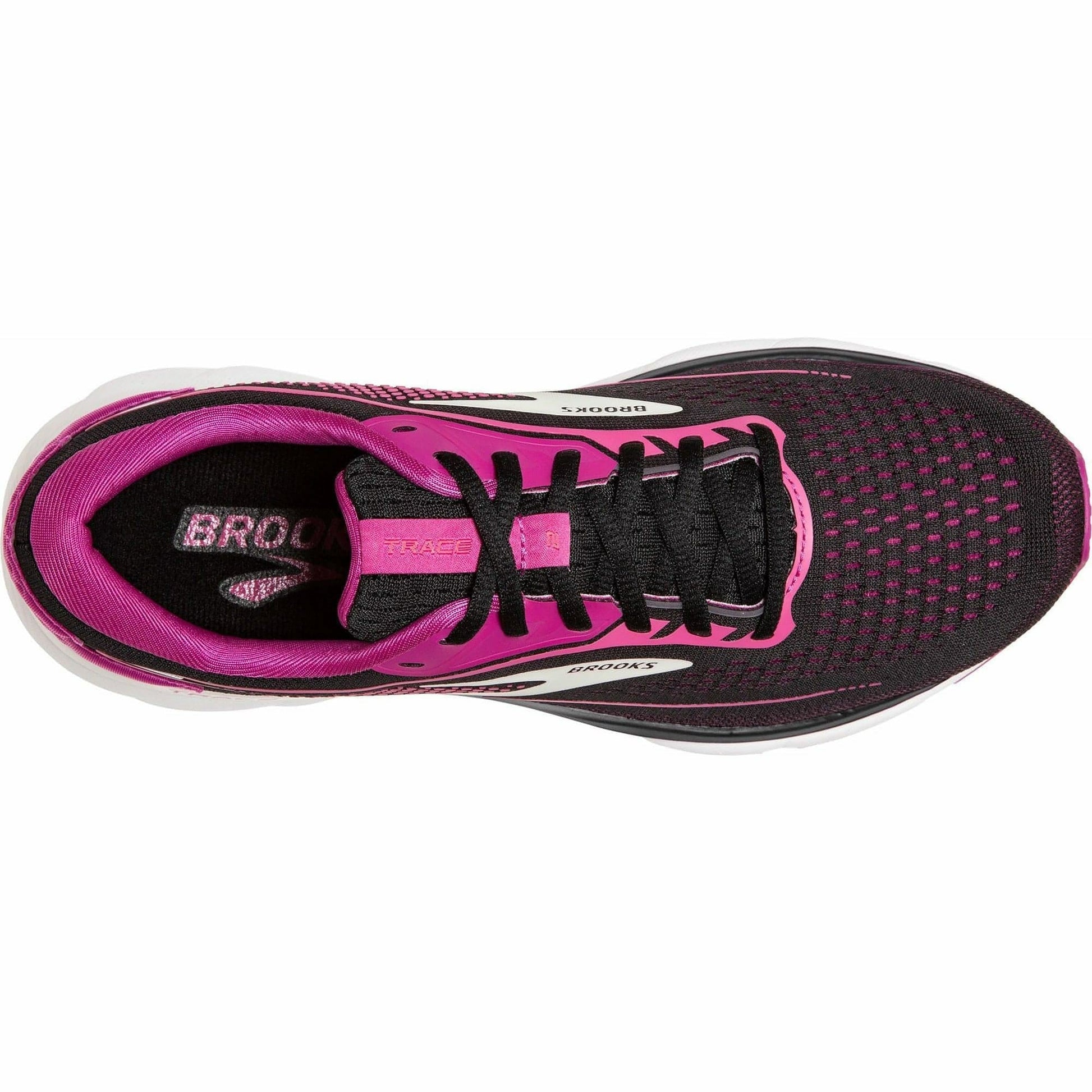 BROOKS Femme Trace 3 Sneaker, Aqua/Orage/Rose, 35.5 EU BROOKS Femme Trace 3 Sneaker, Aqua/Orage/Rose, 35.5 EU