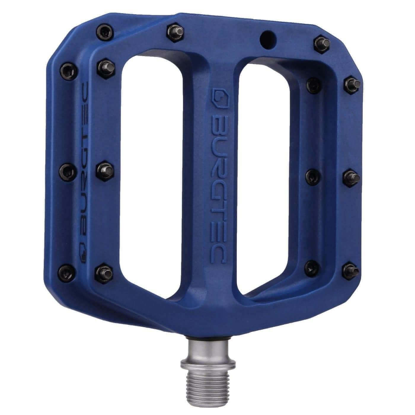 Burgtec MK4 Composite Flat Pedals - Blue 712885685981 - Start Fitness