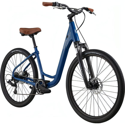 Cannondale Adventure 2 Hybrid Bike 2022 - Abyss Blue - Start Fitness