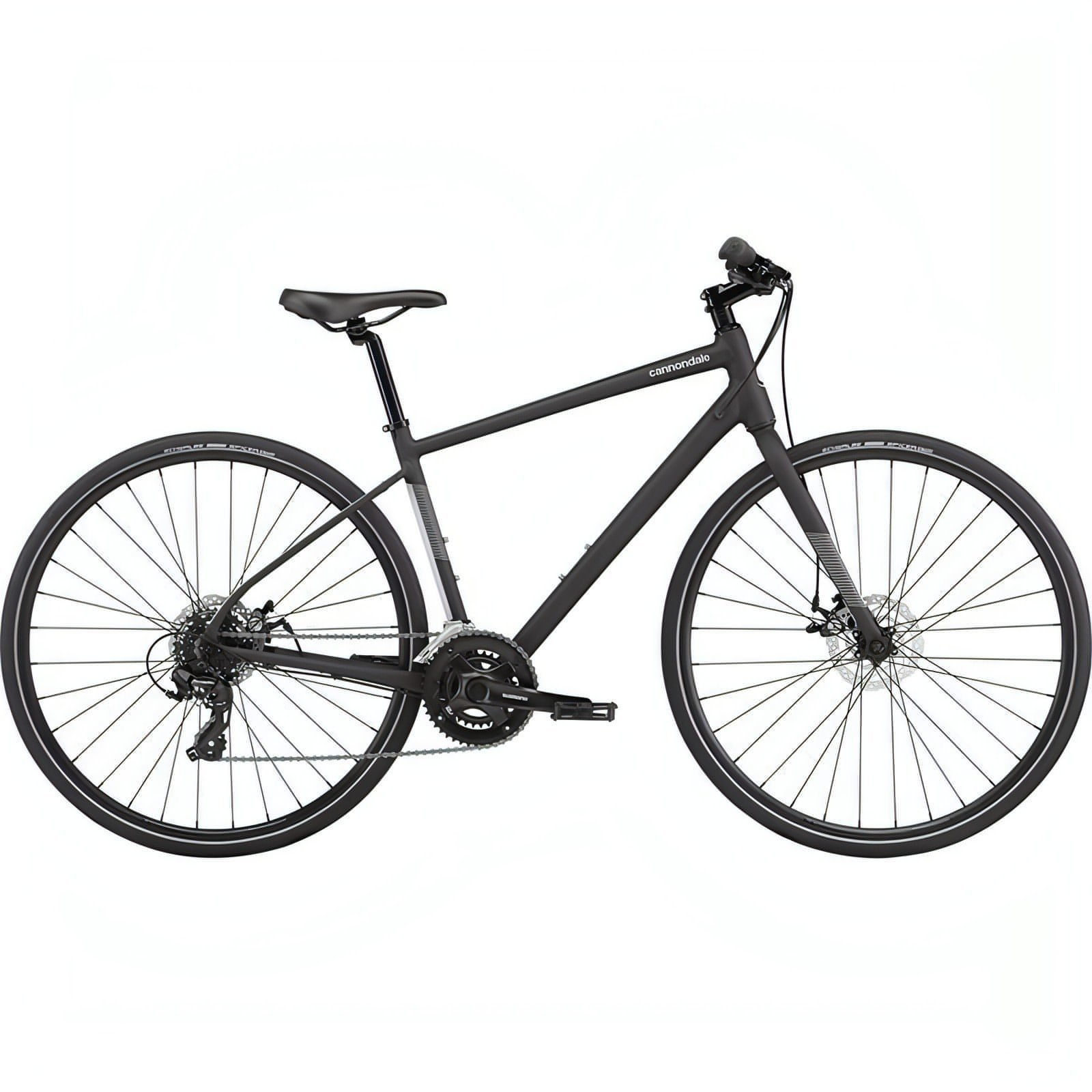 Cannondale Quick Disc 5 Mens Hybrid Bike 2021 - Grey - Start Fitness