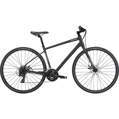 Cannondale Quick Disc 5 Mens Hybrid Bike 2021 - Grey - Start Fitness