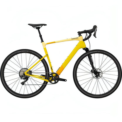 Cannondale Topstone Carbon 2 Lefty Gravel Bike 2022 - Laguna Yellow - Start Fitness