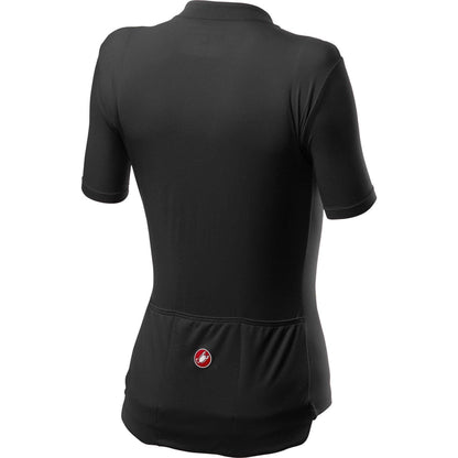 Castelli Anima 3 Short Sleeve Womens Cycling Jersey - Black - Start Fitness